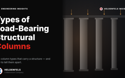 What Are the Different Types of Load Bearing Columns in a Building Structure?