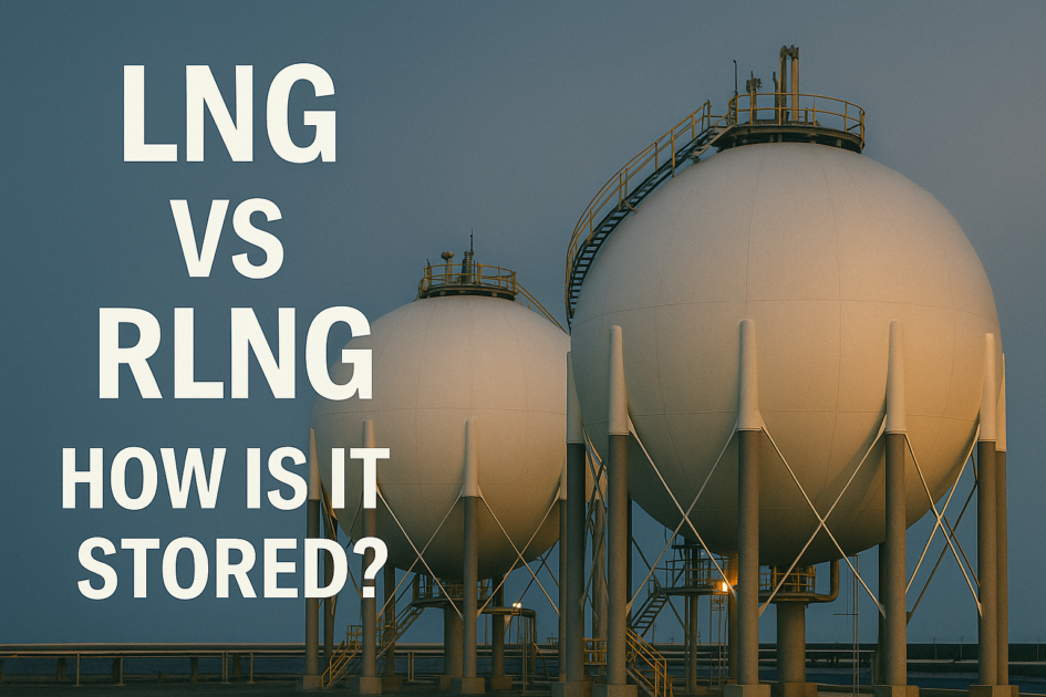 What’s The Difference Between LNG and RLNG and How Is It Stored?