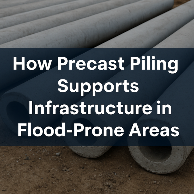 How Precast Piling Supports Infrastructure in Flood-Prone Areas