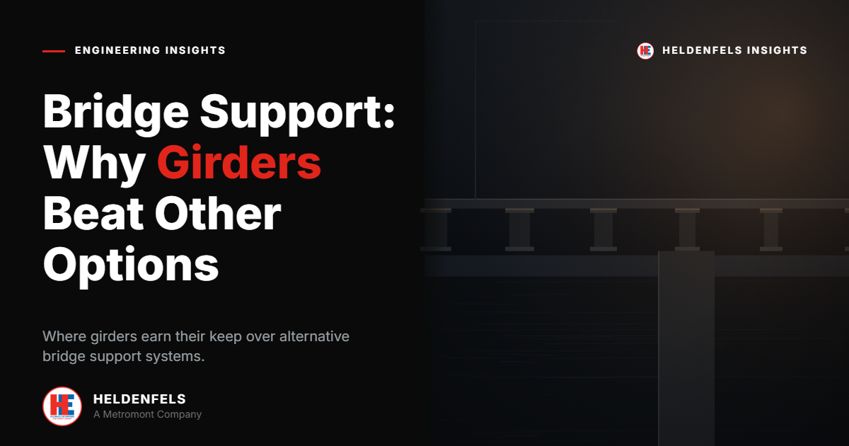 Bridge Girders vs. Other Bridge Support Structures