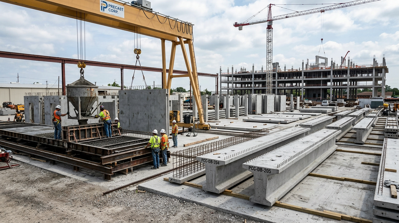 Precast Process How Precast Concrete Is Made: Step-by-Step Guide & Benefits