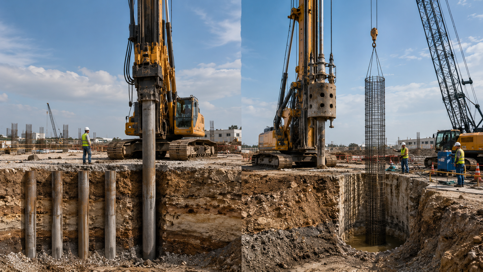 Driven Piles vs Drilled Shafts: Complete Cost & Comparison
