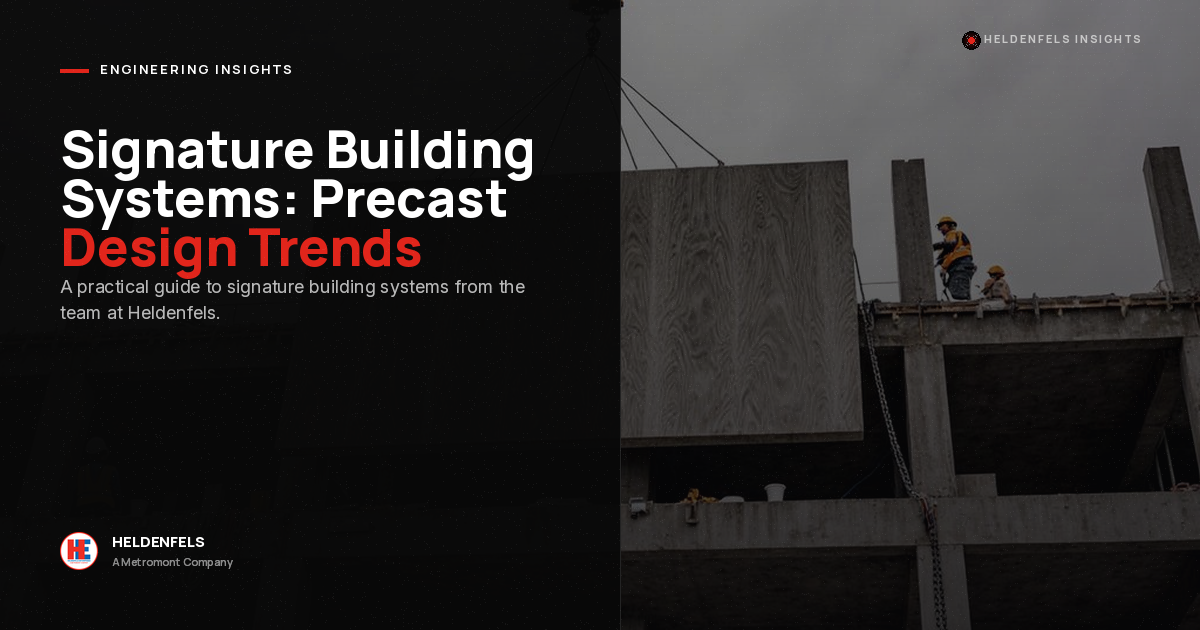 Signature Building Systems: The Definitive Guide to Proven Precast Design Trends