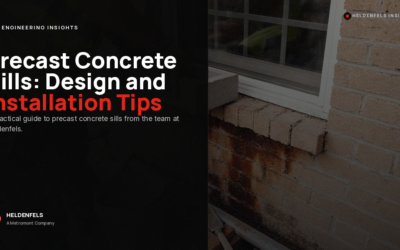 Precast Concrete Sills: Proven, Expert Design and Installation Tips